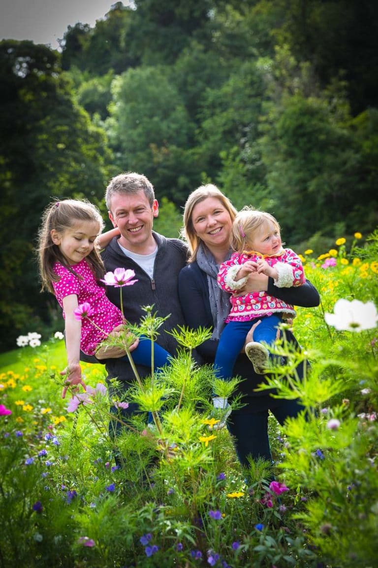 Natural, outdoor family photography